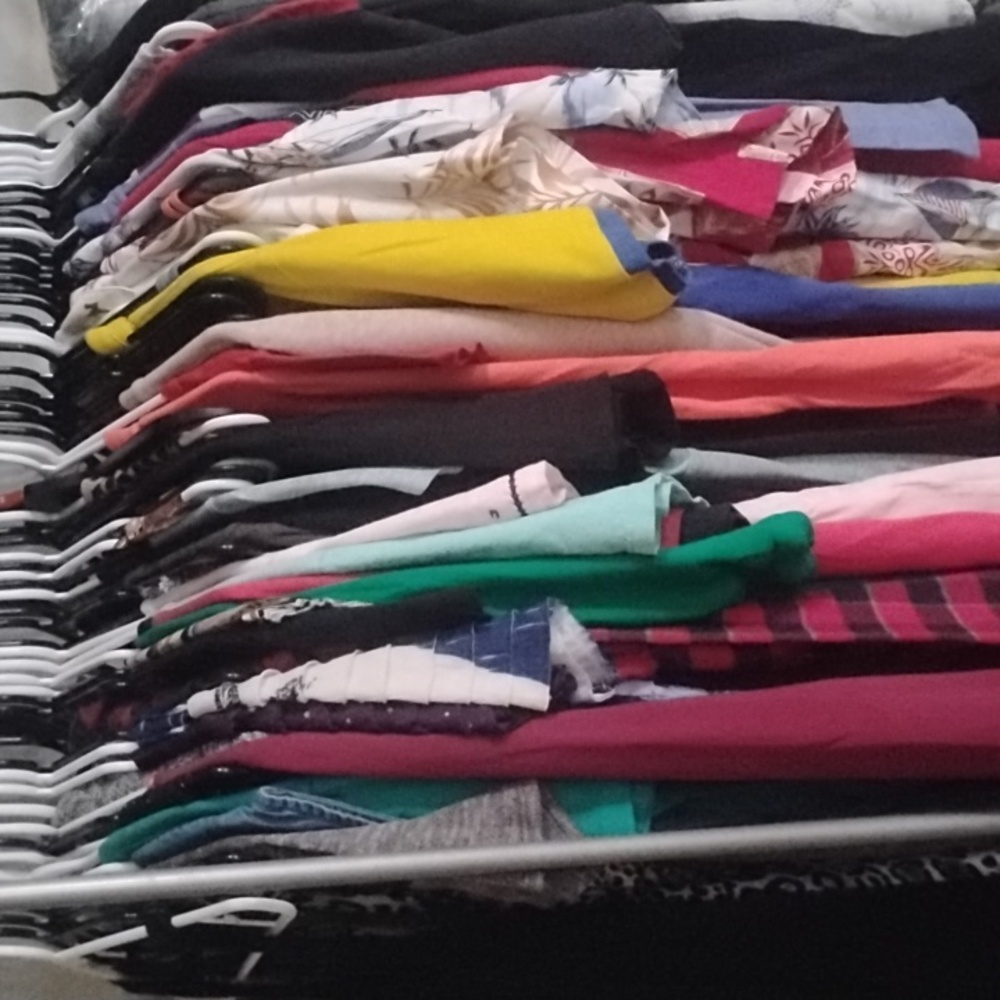 clothing for women and shirts for men,pre-loved great for everyday use,
